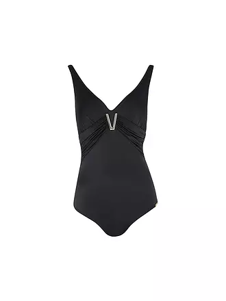 CHARMLINE | Damen Badeanzug | schwarz